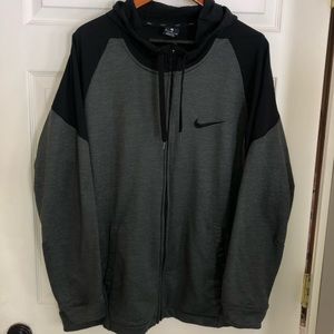 NIKE men’s XL zip up hoodie